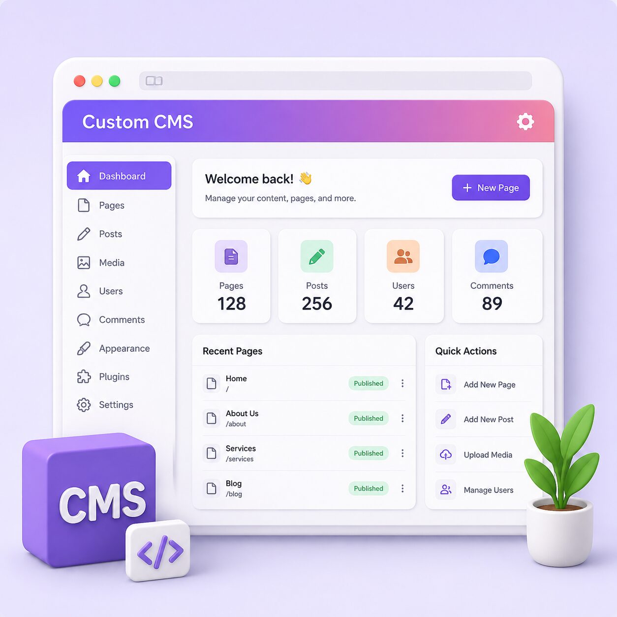 Custom CMS Development