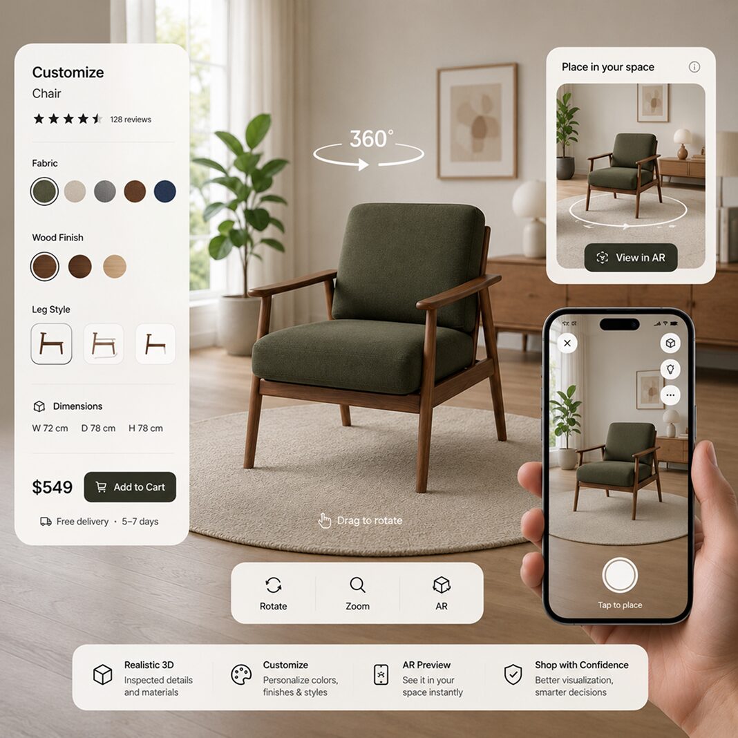 3D Product Configurators & AR Commerce