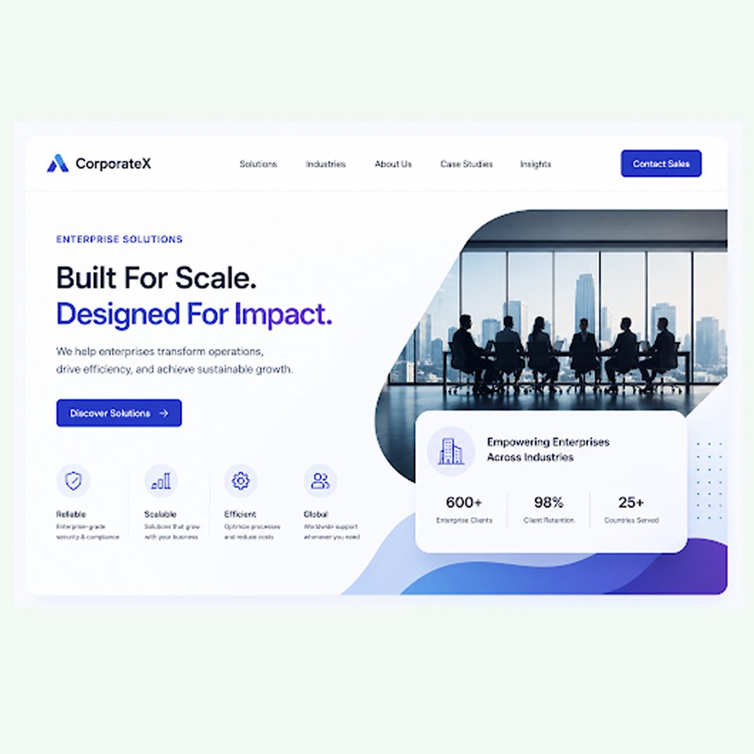 Corporate & Enterprise Website