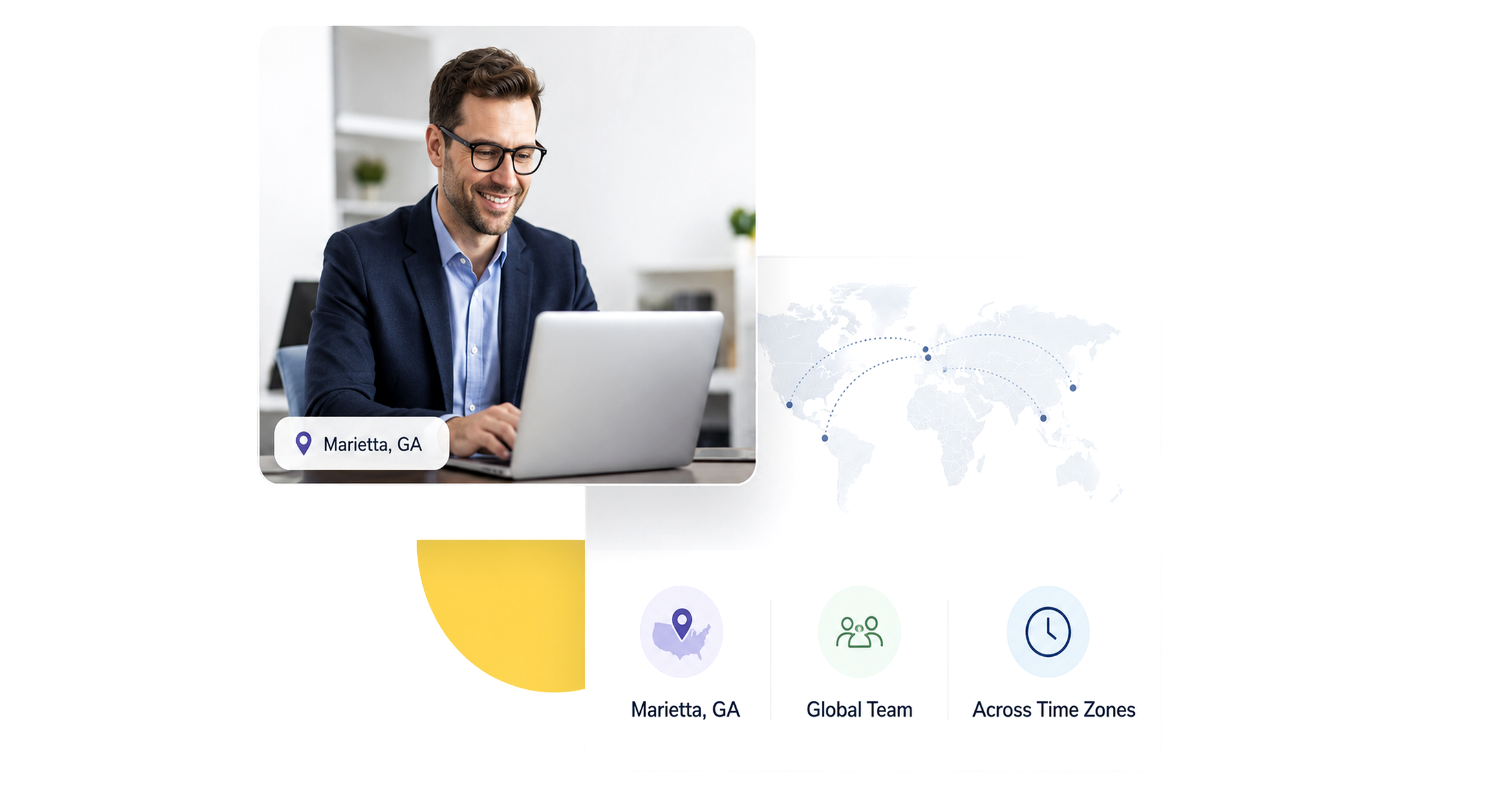 US-based, globally delivered