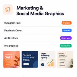 Marketing & Social Media Graphics
