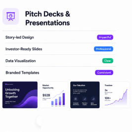 Pitch Decks & Presentations