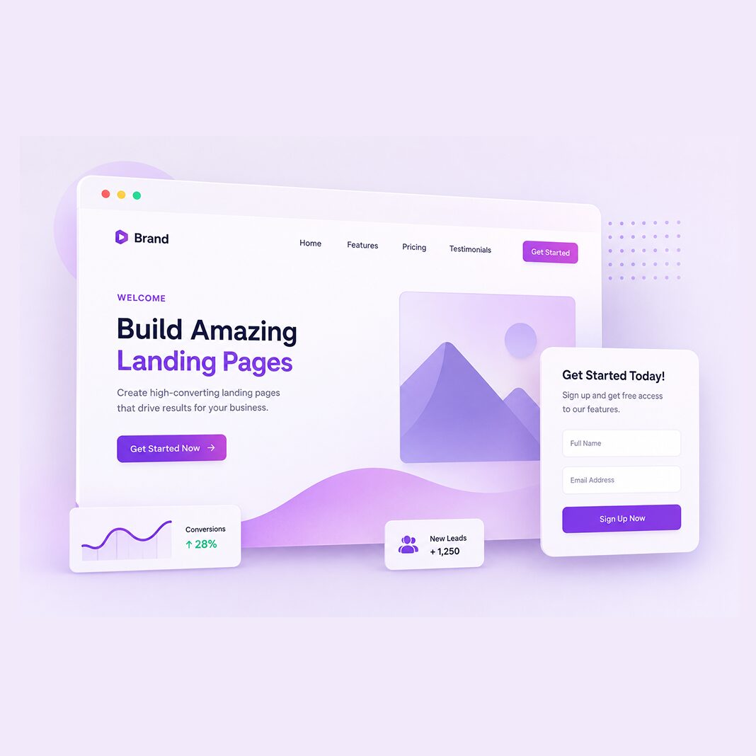 Landing Page Design