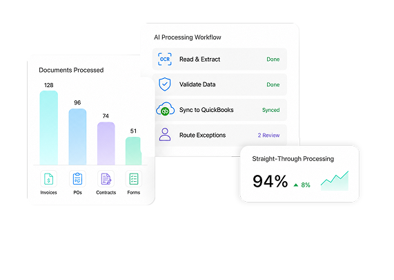 Document & Invoice Processing Automation
