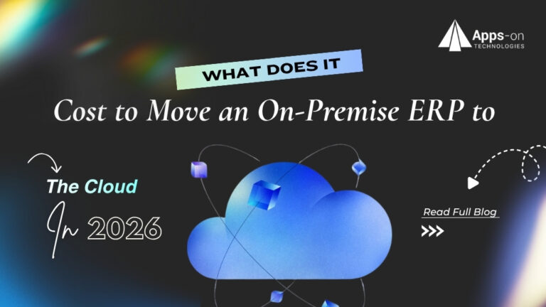 What Does It Cost to Move an On-Premise ERP to the Cloud in 2026?