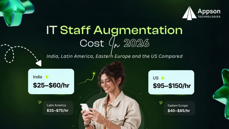 IT Staff Augmentation Cost in 2026: India, Latin America, Eastern Europe and the US Compared